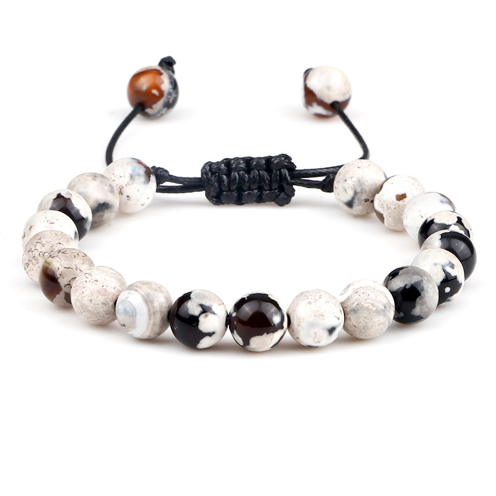Brazalete ajustable de la trenza del fuego de 8 mm de 8 mm